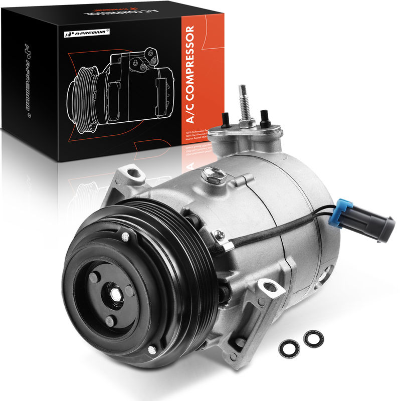 AC Compressor with Clutch & Pulley for Chevrolet Malibu Pontiac G6 Grand Am Olds