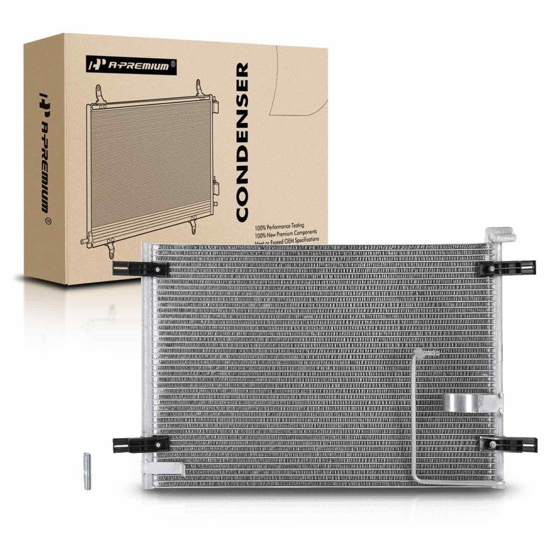A/C Condenser without Receiver Drier for Pontiac GTO 2005-2006 V8 6.0L