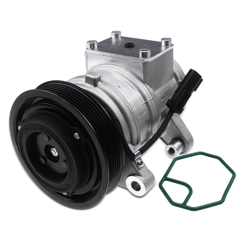 AC Compressor with Clutch & Pulley for Jeep Grand Cherokee 99-04 Wrangler 4.0L