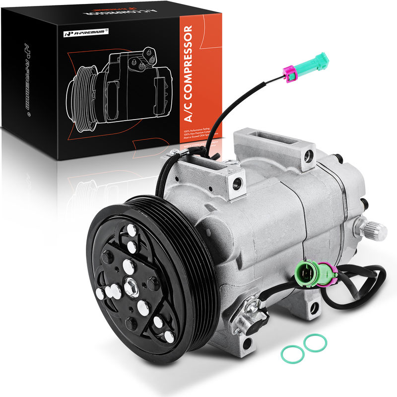 AC Compressor DCW17D with Clutch for Audi 90 1993-1995 100 S4 1992-1994 A6