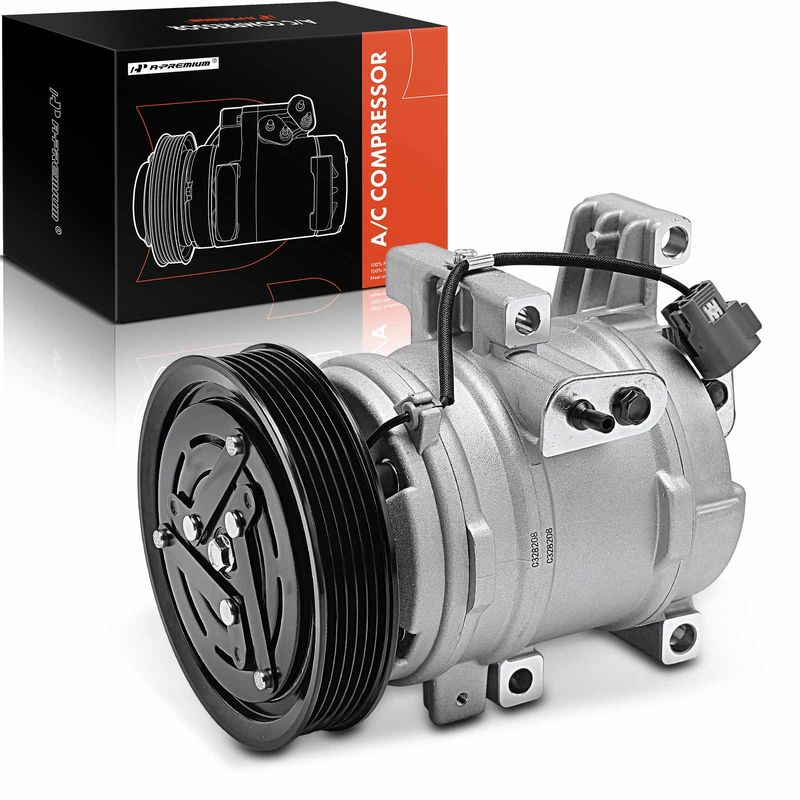 AC Compressor with Clutch & Pulley for Mazda 3 2007-2009 Mazda 6 2006-2007 2.3L