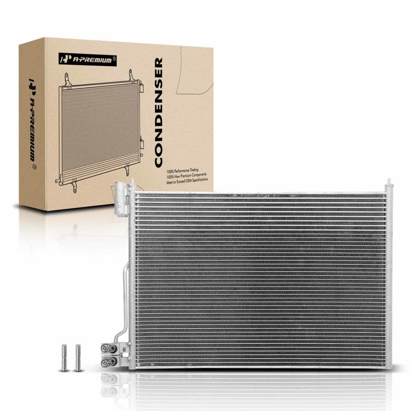 A/C Condenser without Receiver Drier for Lincoln Town Car 2006-2011 Ford Mercury