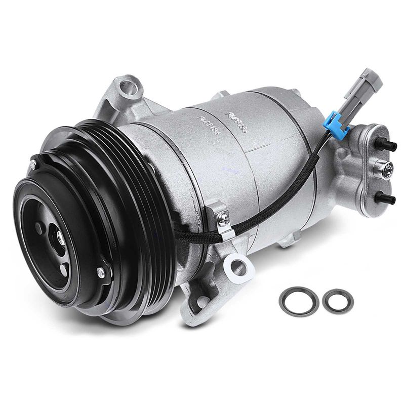 AC Compressor with Clutch & Pulley for Chevrolet Camaro 2010-2015 V8 6.2L