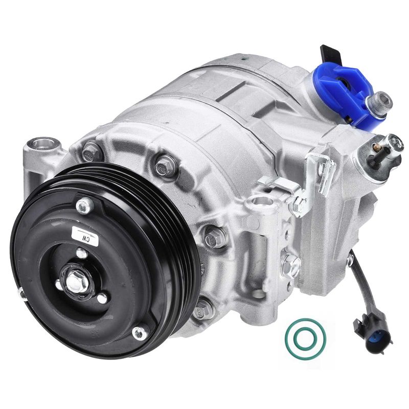 AC Compressor with Clutch & Pulley for BMW 335d 525i 528i 530i 535i 540i 650i