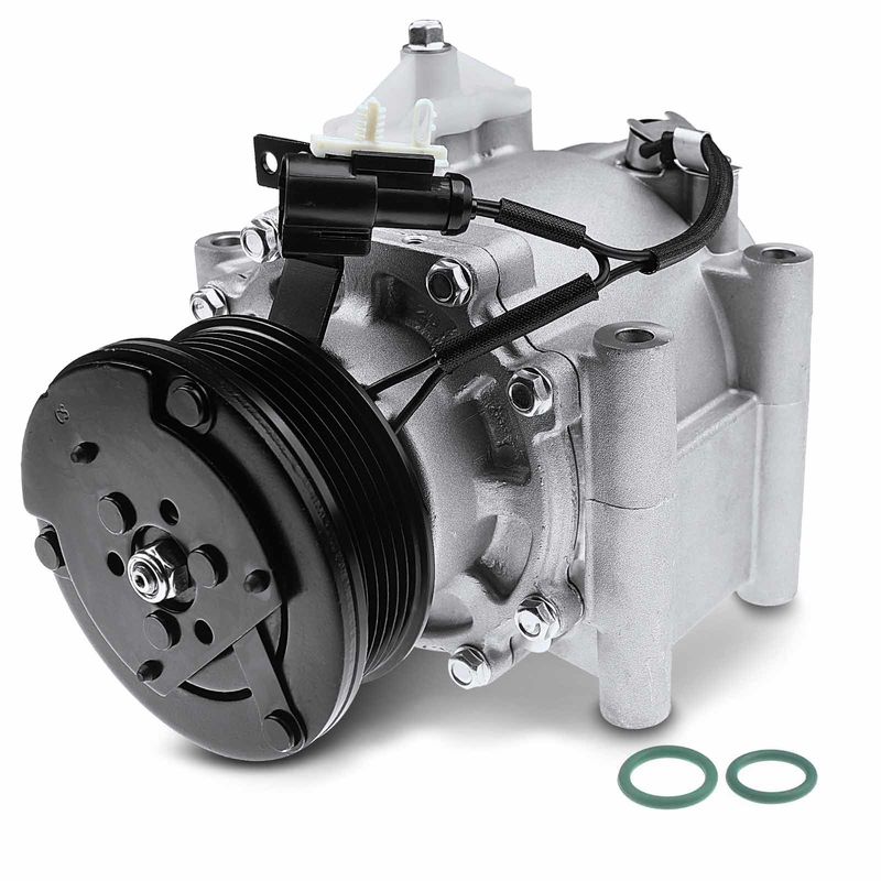 AC Compressor with Clutch & Pulley for Jaguar S-Type X-Type 2002-2008 Lincoln LS