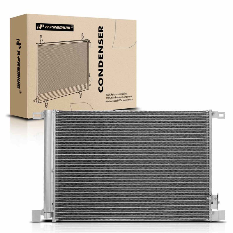 A/C Condenser with Receiver Drier for Audi A8 Quattro 2019 Q7 2017-2021 Q8 2019
