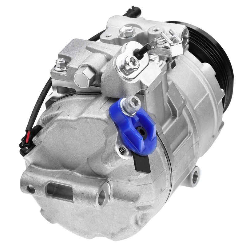 AC Compressor with Clutch & Pulley for BMW 335d 525i 528i 530i 535i 540i 650i