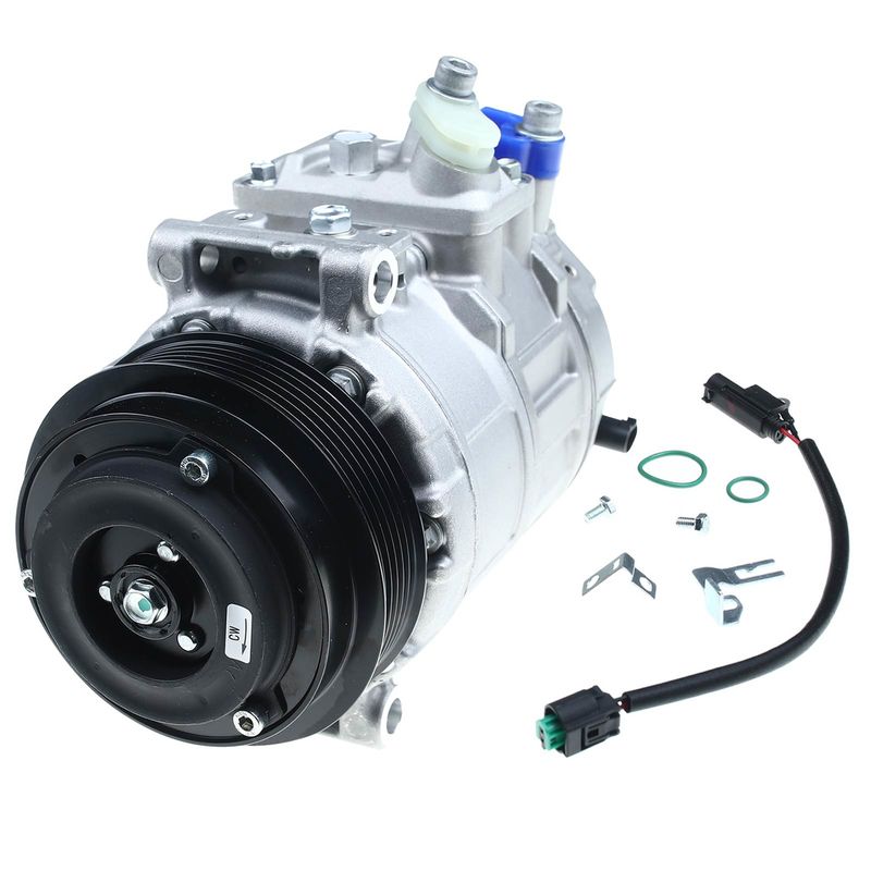 AC Compressor with Clutch & Pulley for Mercedes-Benz W203 W204 W211 W163 C230
