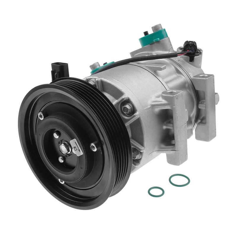 AC Compressor with Clutch & Pulley for Hyundai Accent Kia Rio 12-17 L4 1.6L