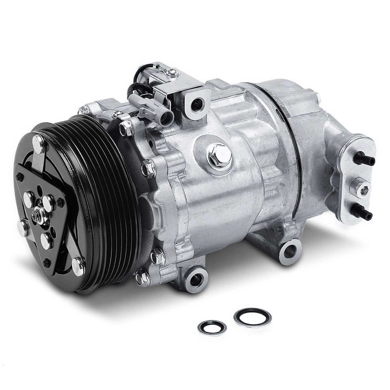 AC Compressor with Clutch & Pulley for Pontiac Vibe 03-08 1.8L CVC Compressor