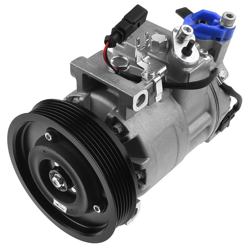 AC Compressor with Clutch & Pulley for Audi A6 2006-2011 A6 Quattro Q5 S4 S5