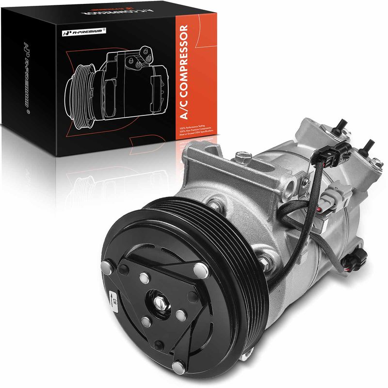 AC Compressor with Clutch & Pulley for Nissan Sentra 2013-2019 L4 1.8L Sedan