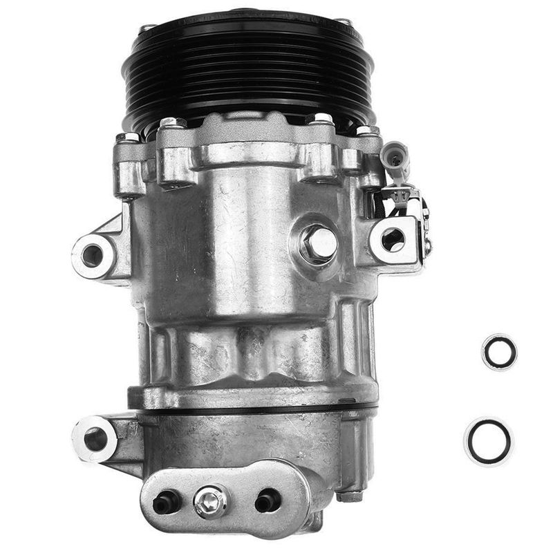 AC Compressor with Clutch & Pulley for Pontiac Vibe 03-08 1.8L CVC Compressor