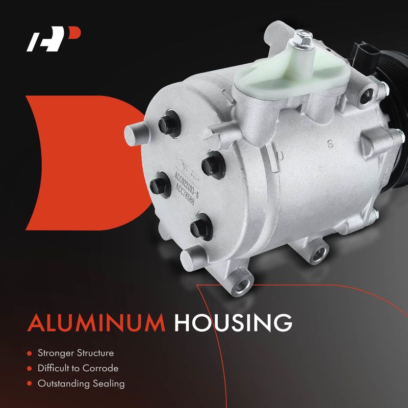 AC Compressor with Clutch & Pulley for Ford E-150 E-250 Explorer Lincoln Mercury