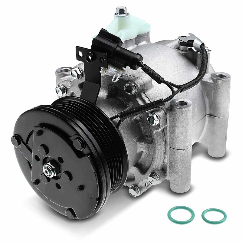AC Compressor with Clutch & Pulley for Ford Thunderbird 02-05 Lincoln LS Jaguar