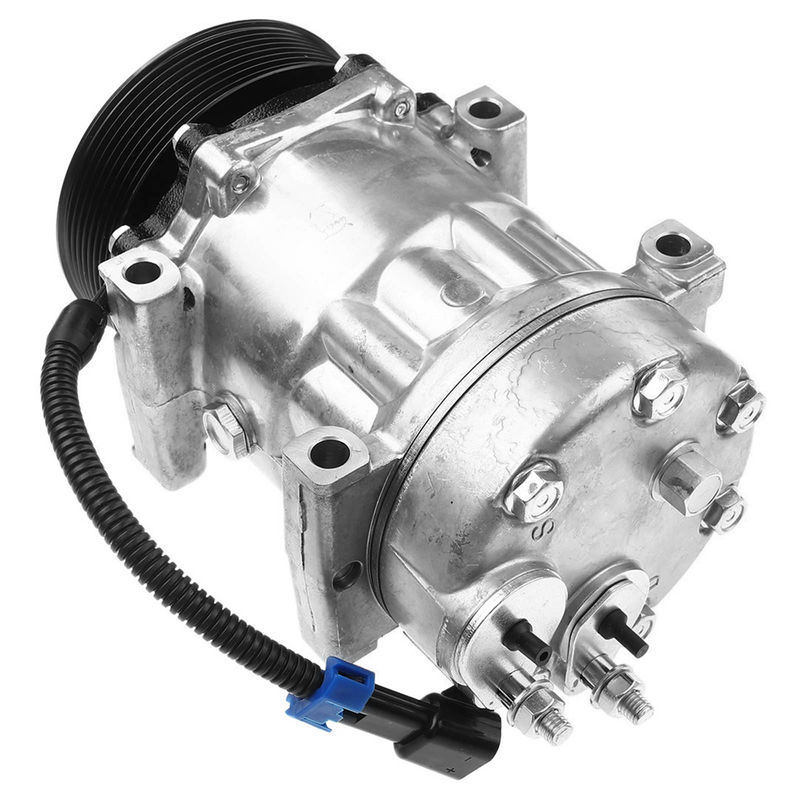 AC Compressor with Clutch & Pulley for Ford F650 2004-2009 F750 2004-2009