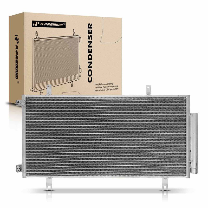 A/C Condenser with Receiver Drier for Honda Fit 2015-2020 L4 1.5L