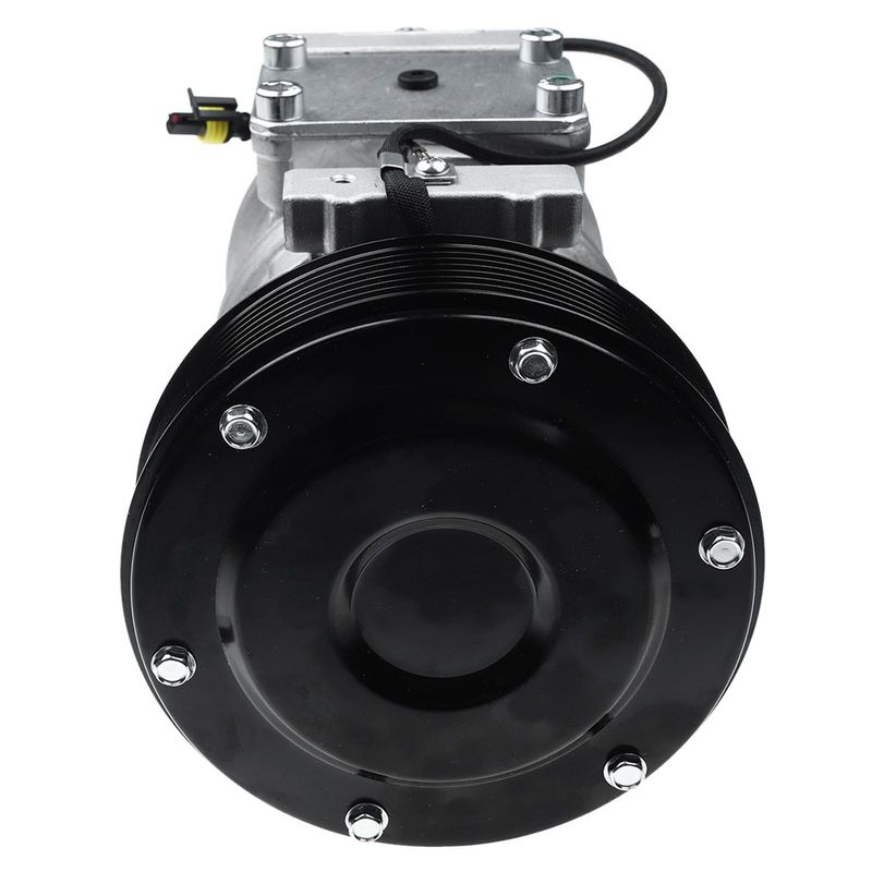 AC Compressor with Clutch & Pulley for John Deere 10PA17C R-134A PAG100