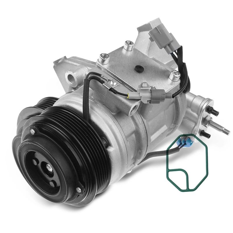 AC Compressor with Clutch & Pulley for Toyota Land Cruiser 1998-2007 Lexus LX470