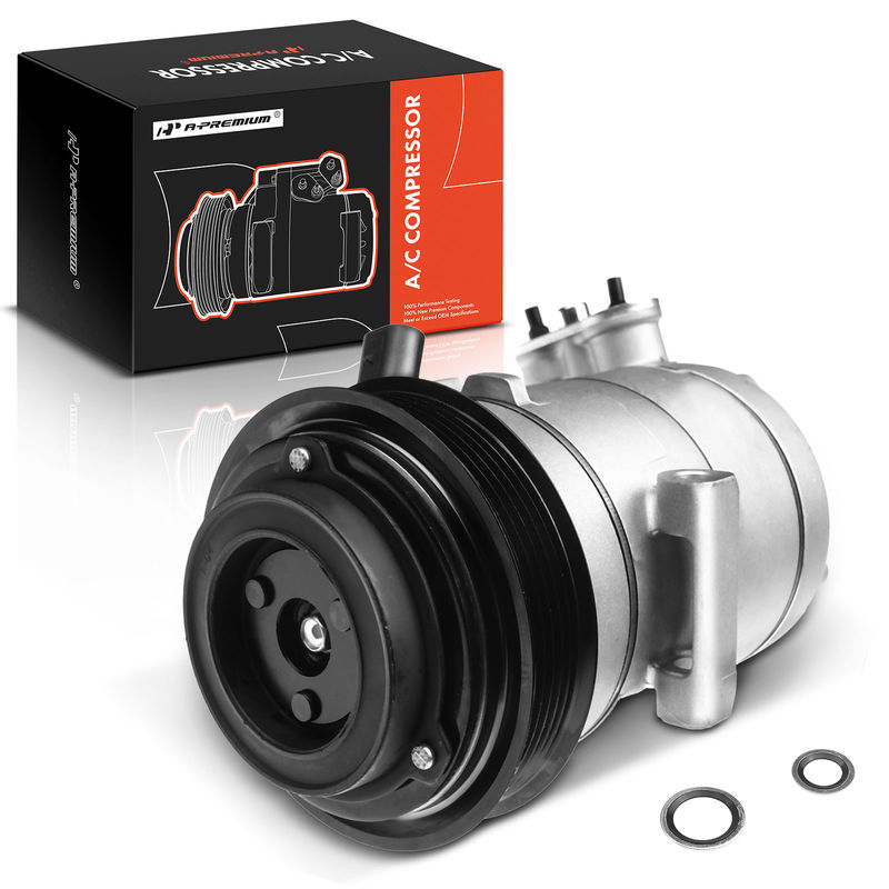 AC Compressor with Clutch & Pulley for Chevrolet Sonic 2012 1.4L Sedan Hatchback