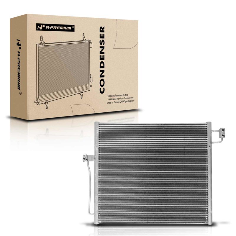 A/C Condenser without Receiver Drier for Mercedes-Benz GL350 GL450 GL550 GLE350