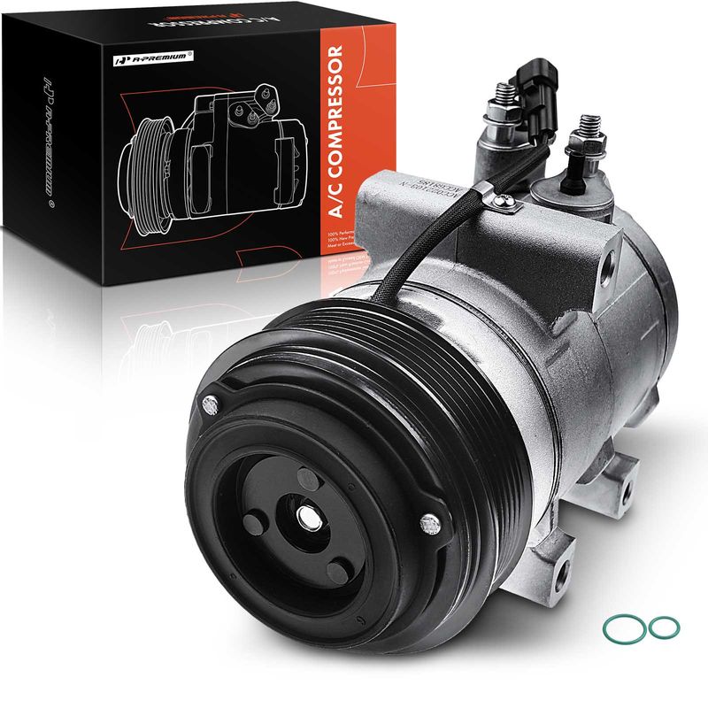 AC Compressor with Clutch & Pulley for Ford Explorer Crown Victoria Lincoln