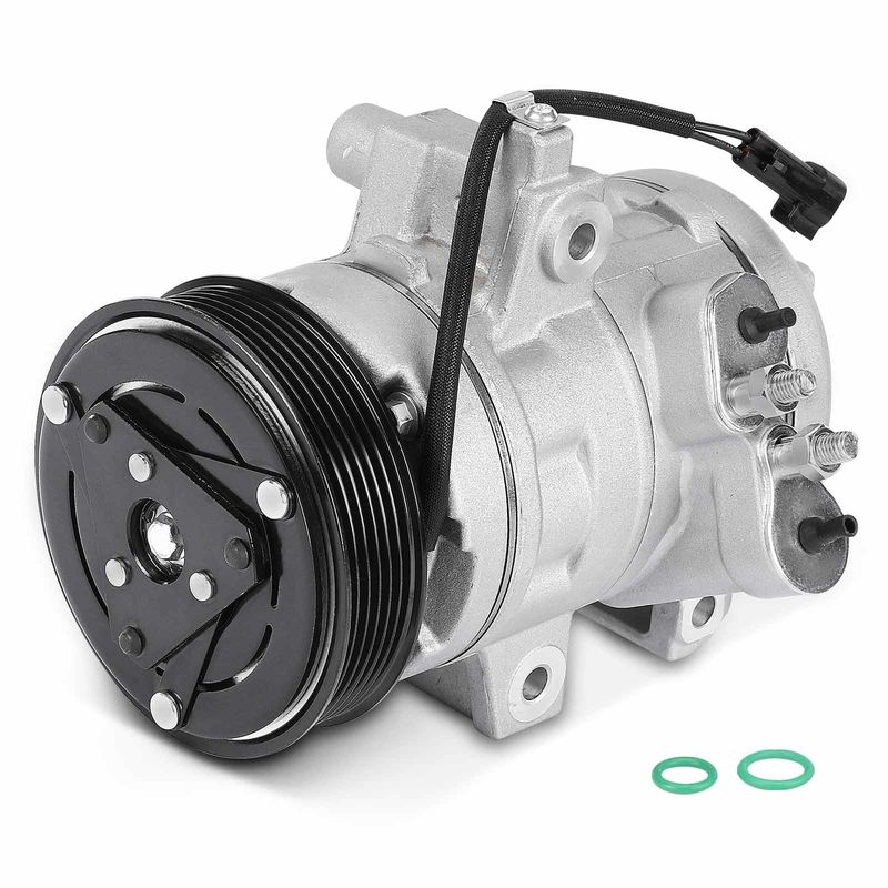 AC Compressor with Clutch & Pulley for Ford Focus 2008-2011 Transit Connect 2.0L