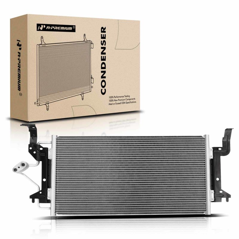 A/C Condenser without Receiver Drier for Cadillac DeVille 1996-1999 Eldorado