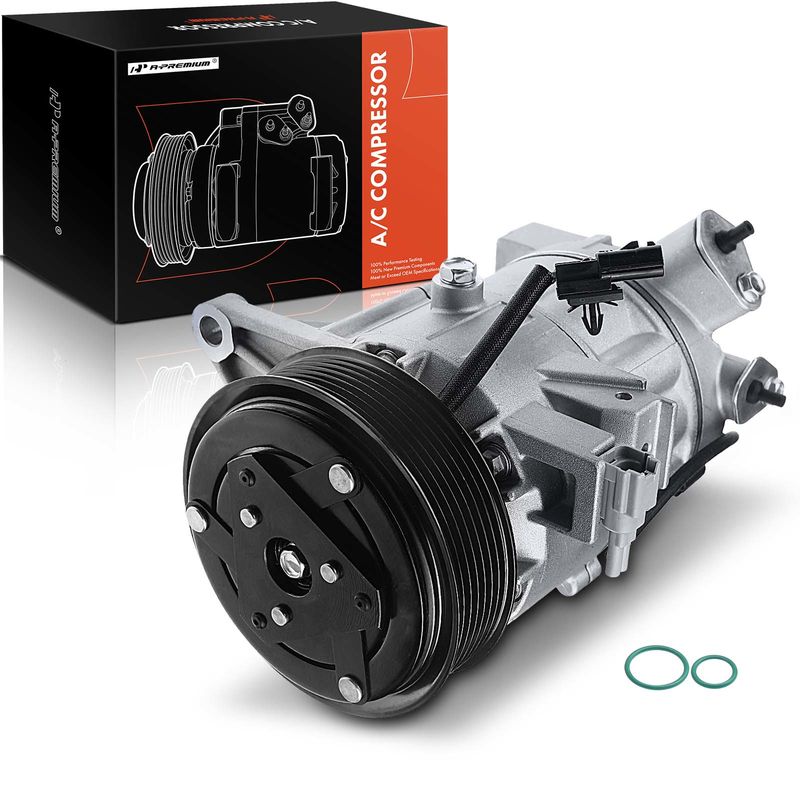 AC Compressor with Clutch & Pulley for Nissan Maxima Murano 2015-2016 V6 3.5L