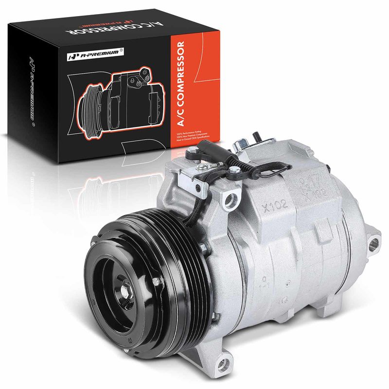AC Compressor with Clutch & Pulley for BMW X5 E70 01-02 Land Rover Range Rover