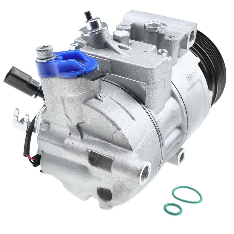 AC Compressor with Clutch & Pulley for Audi allroad A4 A5 A6 Q3 Quattro Q5 Q7