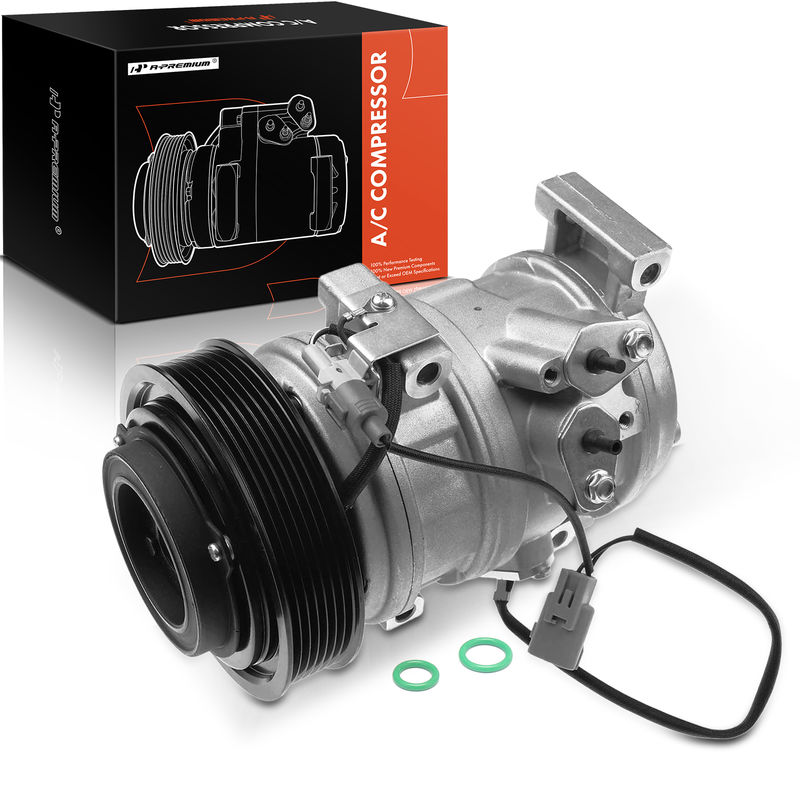 AC Compressor with Clutch & Pulley for Toyota RAV4 2001-2005 L4 2.0L 2.4L