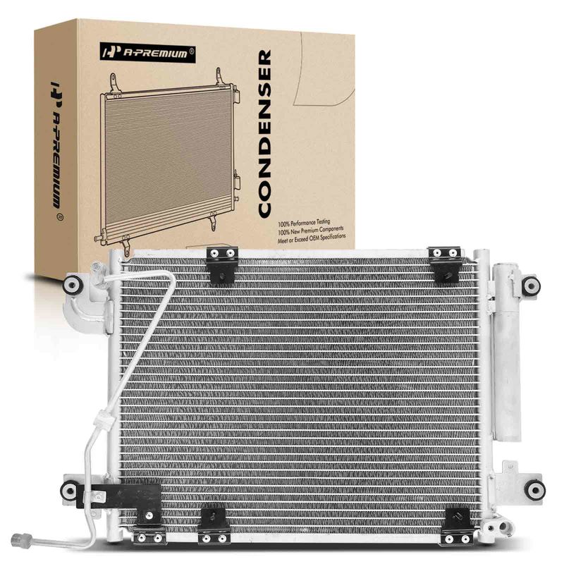 A/C Condenser with Receiver Drier for Suzuki Vitara 1999-2004 L4 2.0L V6 2.5L