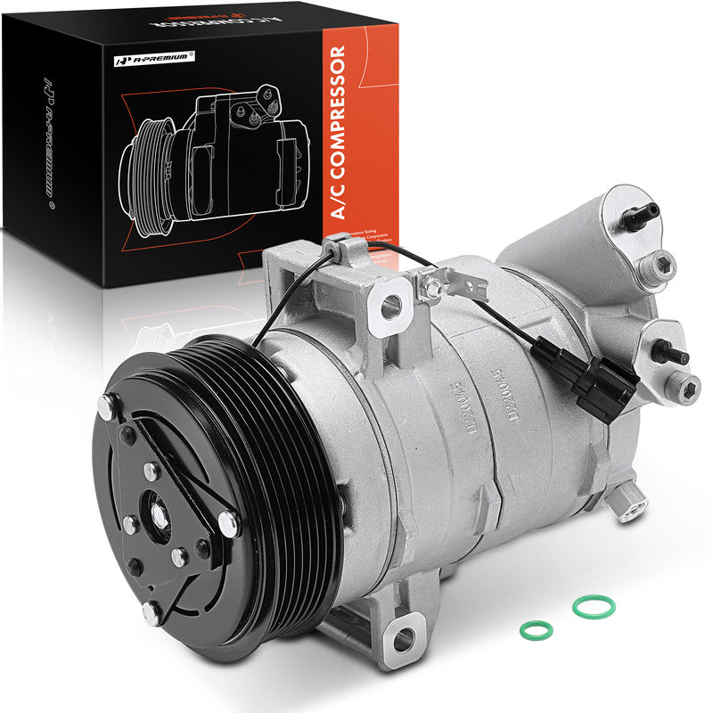 AC Compressor with Clutch & Pulley for Nissan Pathfinder 05-12 NV1500 NV2500