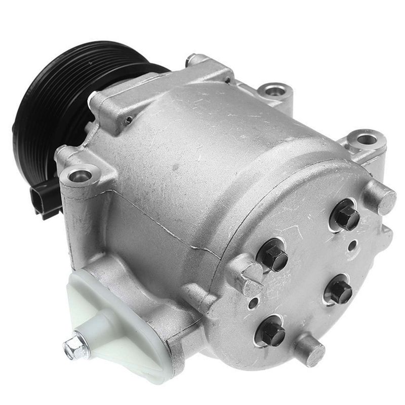 AC Compressor with Clutch & Pulley for Ford E-350 Club E-450 Super Duty 04-09