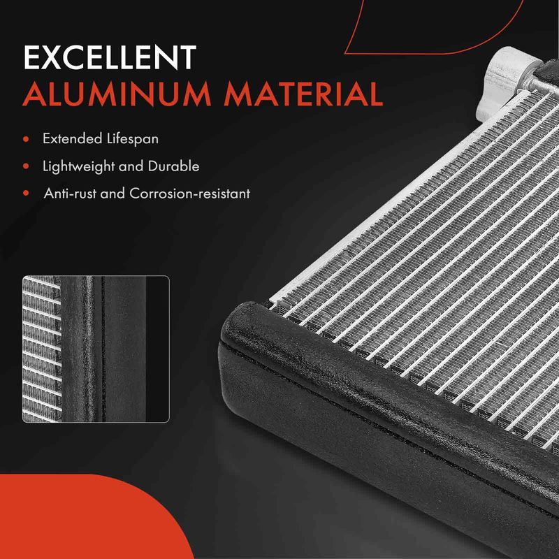 Front AC Evaporator Core Parallel Flow for Honda Fit 2009-2014 1.5L