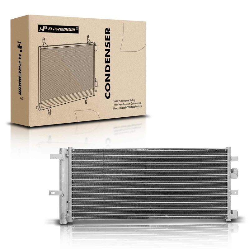 A/C Condenser with Receiver Drier for Ford Fusion 2013-2020 Lincoln Continental