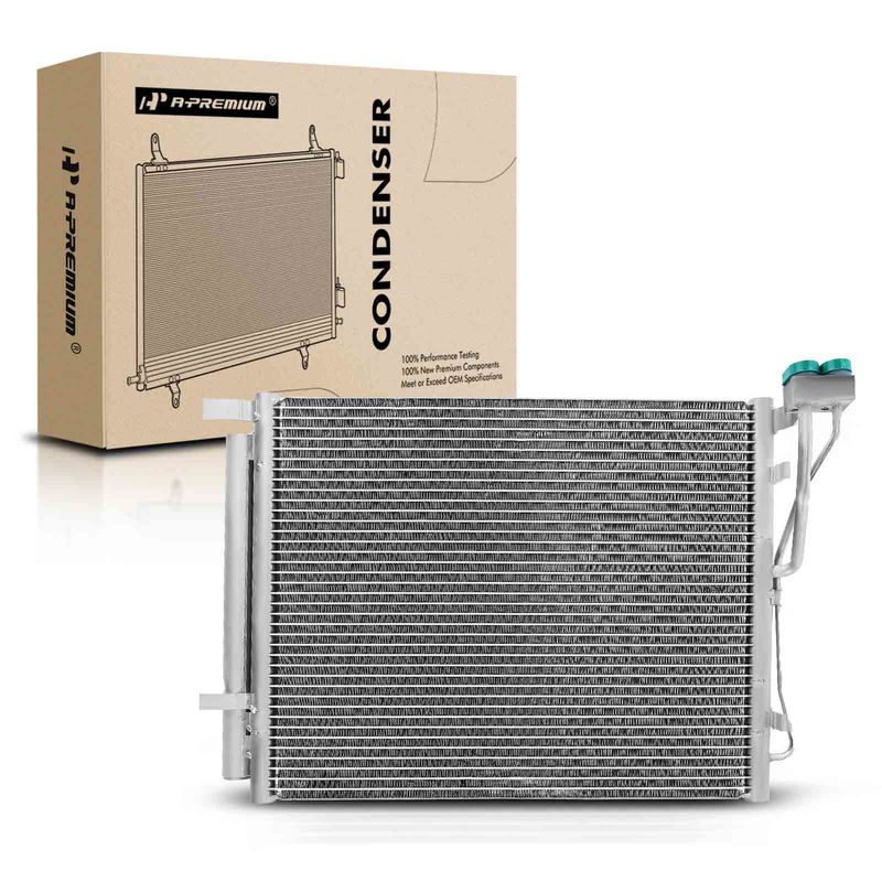A/C Condenser with Receiver Drier for Kia Optima 2019-2020 L4 1.6L 2.0L