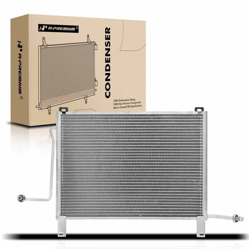 A/C Condenser without Receiver Drier for Ford Explorer Ranger Mazda B2300 Navajo
