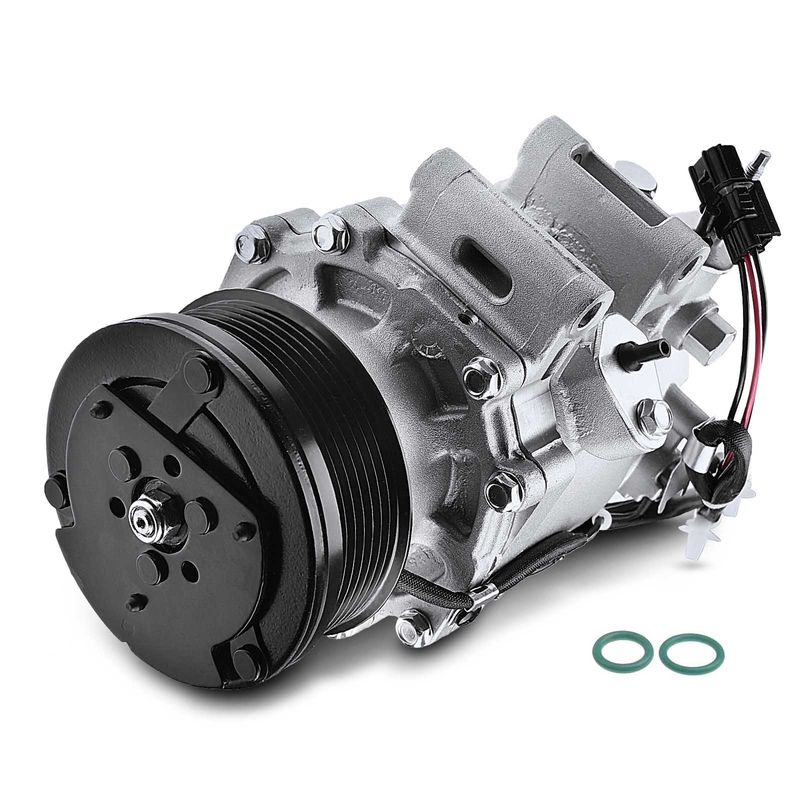 AC Compressor with Clutch & Pulley for Honda Civic 1.8L 2006-2011 Sedan Coupe