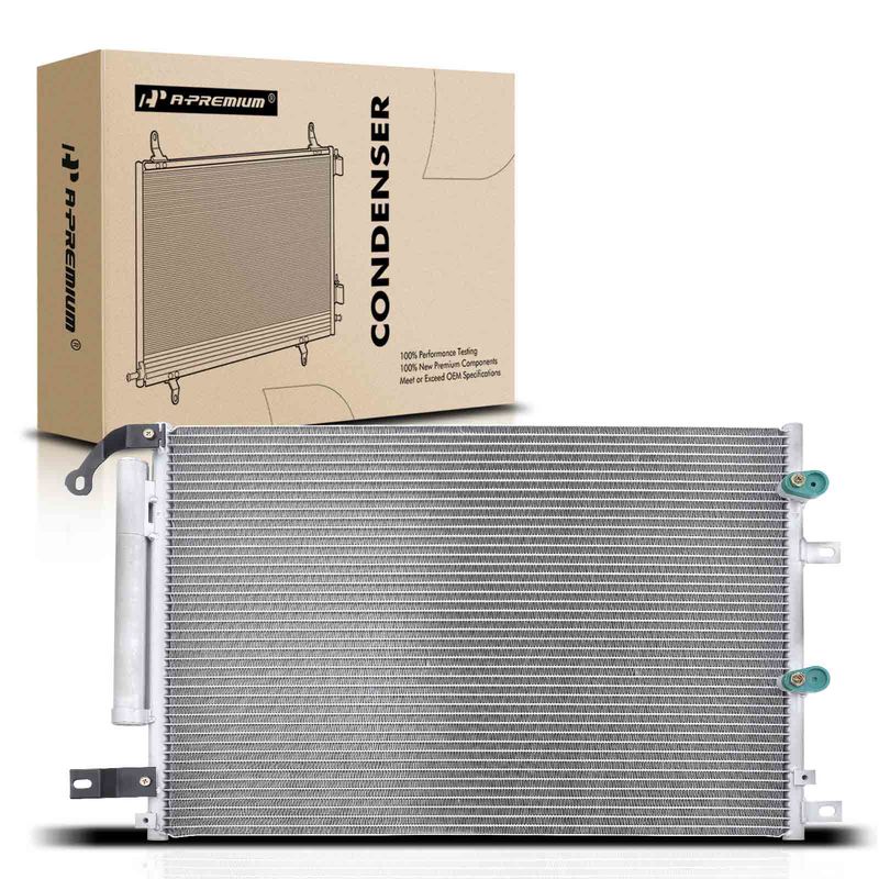 A/C Condenser with Receiver Drier for Chrysler 200 2015-2017 2.4L 3.6L