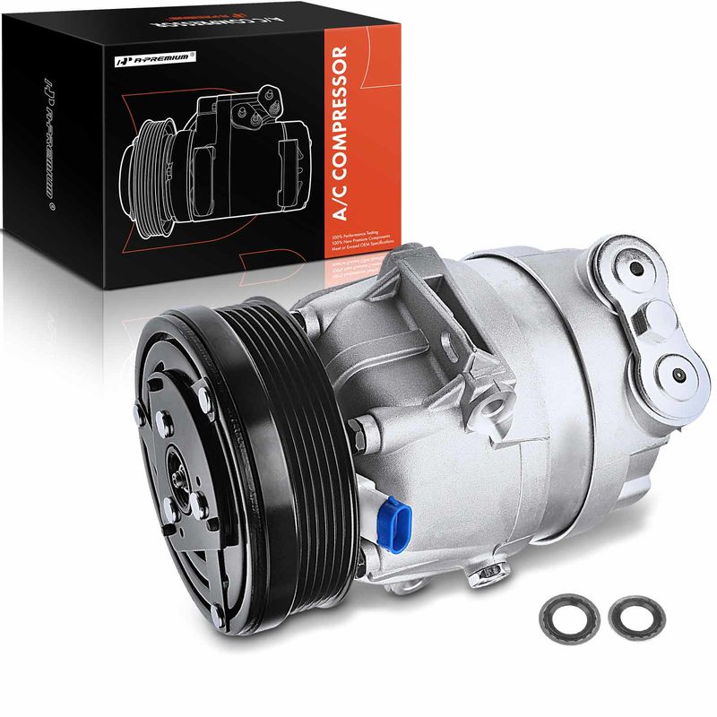 AC Compressor with Clutch & Pulley for Chevrolet Prizm 1998-2002 1.8L