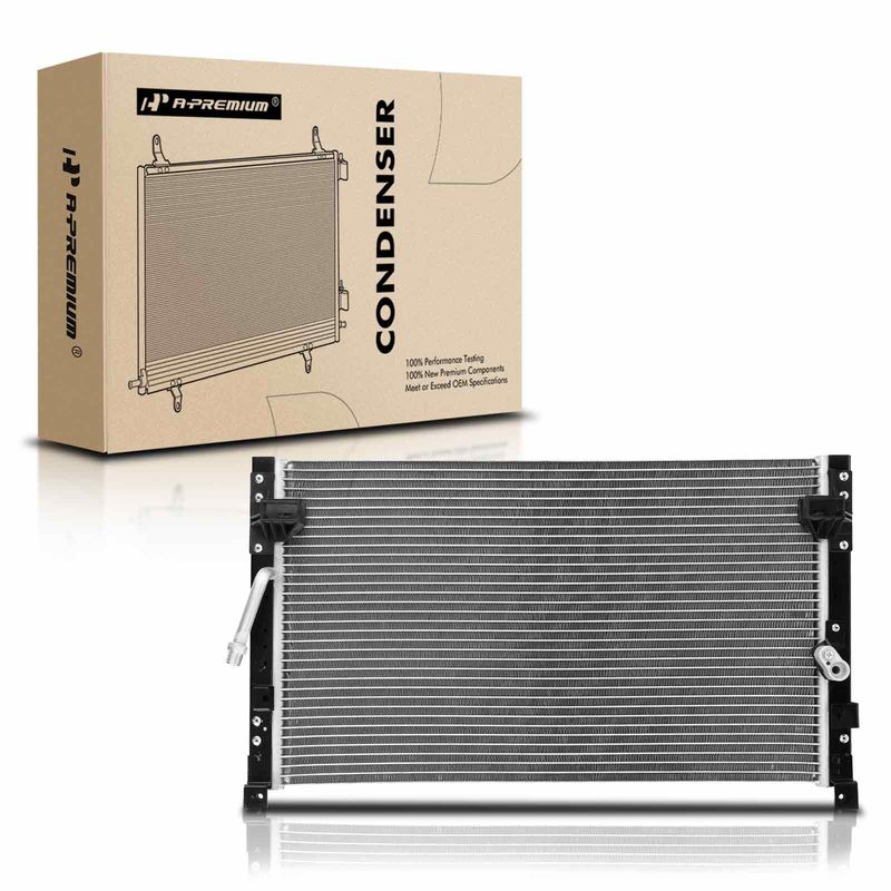 A/C Condenser without Receiver Drier for Toyota Tacoma 1995-1997 2.4L 2.7L 3.4L