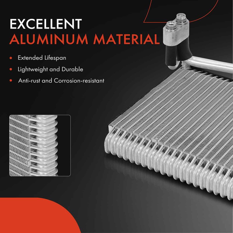 Front AC Evaporator Core Plate Fin with Pressing Plate for Hyundai Veracruz 3.8L