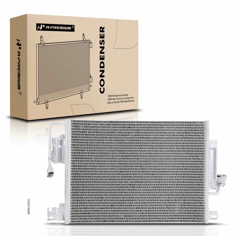 A/C Condenser without Receiver Drier for Saturn Vue 2004-2007 2.2L 2.4L