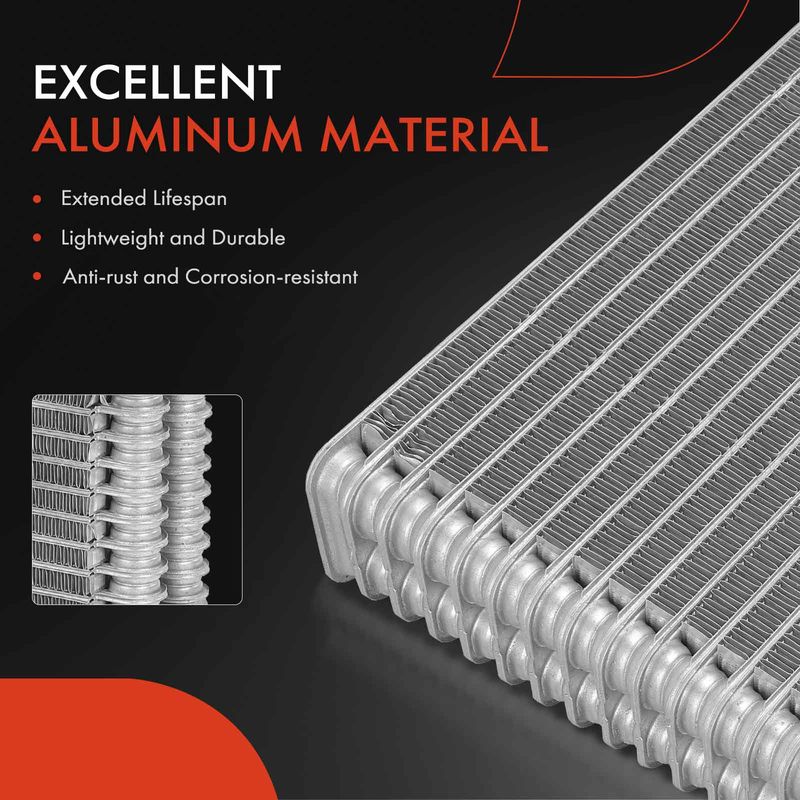 Front AC Evaporator Core Plate Fin with Pressing Plate for Mitsubishi Montero