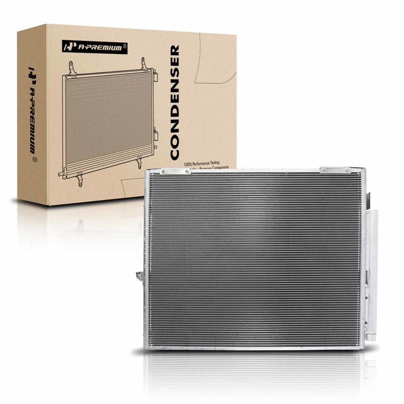 A/C Condenser with Receiver Drier for Toyota Land Cruiser 2008-2011 2013-2020