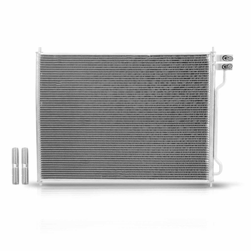 A/C Condenser without Receiver Drier for Ford E-150 E-250 E-350 E-450 Super Duty