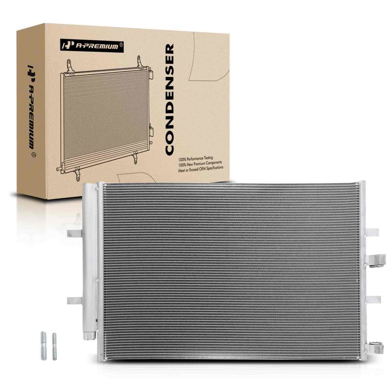 A/C Condenser with Receiver Drier for Ford Transit-150 2015-2019 Transit-250