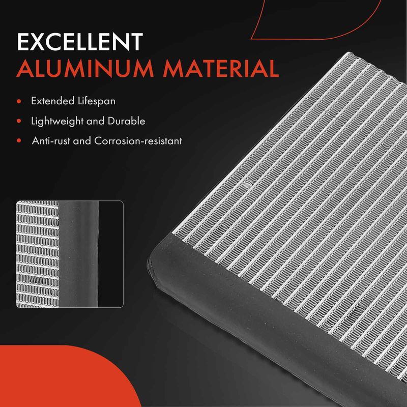 Front AC Evaporator Core Plate Fin for BMW F15 F16 X5 2007-2018 X6 2008-2015 2018